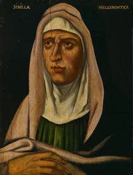 Britische Schule - Hellespontische Sibylle